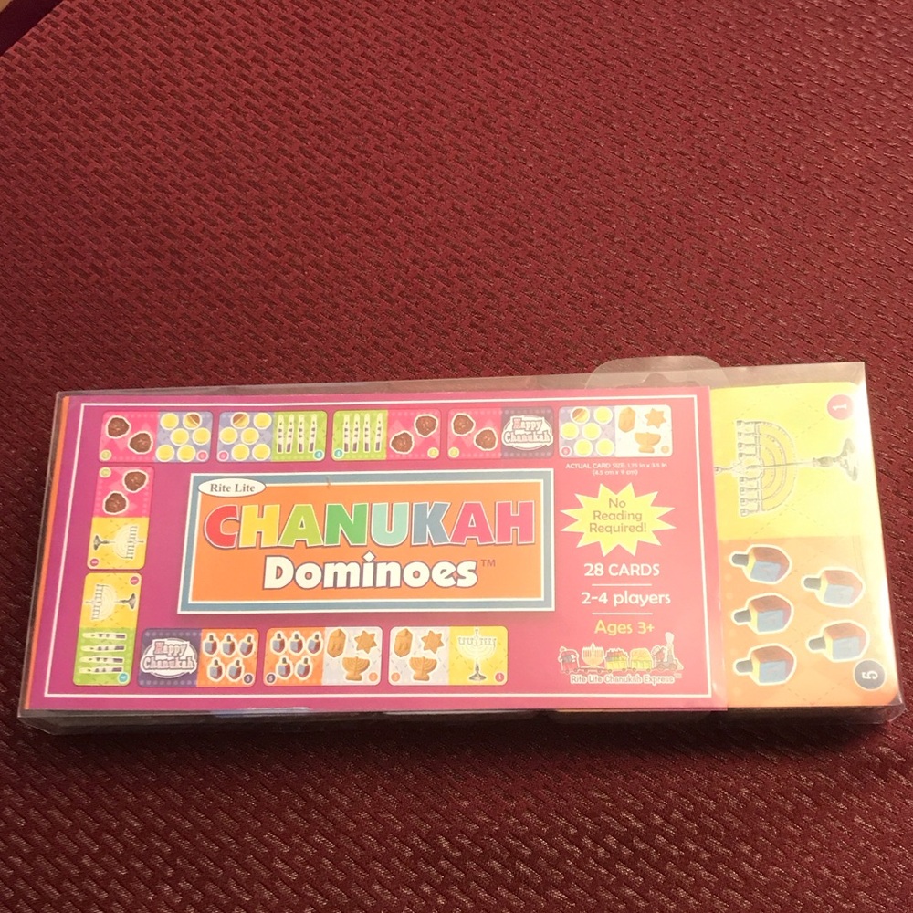 Chanukah Dominoes Game Set
